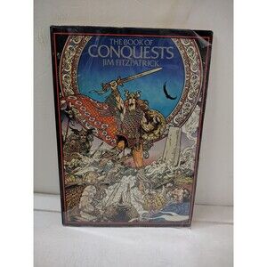 The Book of Conquests by Jim Fitzpatrick 1978 Vintage First Edition Paper Tiger